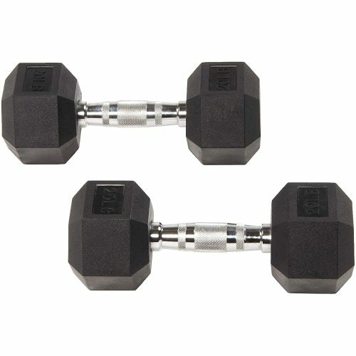 Rubber Encased Dumbbell